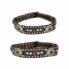 Lederhalsband hund unikat