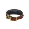 Lederhalsband lore -handgefertigtes Unikat -bellerei