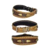 LEderhalsband bruno -handgefertigtes Unikat -bellerei