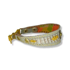 hundehalsband paris upcycelt, nachhaltig, recycelt