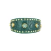 Hundehalsband emerald