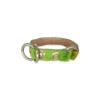bellerei Halsband Unikat aus Leder und Nieten mit Zugstopp