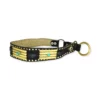 bellerei Halsband Unikat aus Leder und Nieten mit Zugstopp