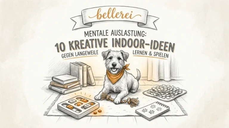 Mentale Auslastung für Hunde: 10 kreative Indoor-Ideen gegen Langeweile Hero