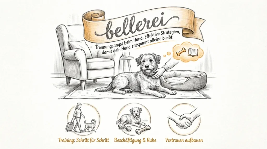 Trennungsangst beim Hund: Effektive Strategien, damit dein Hund entspannt alleine bleibt Hero